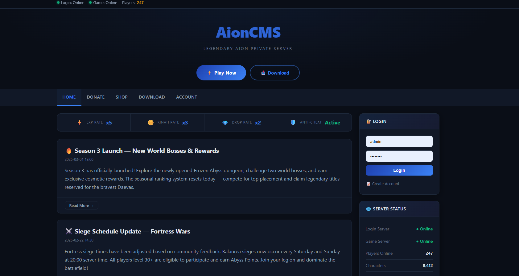 AionCMS